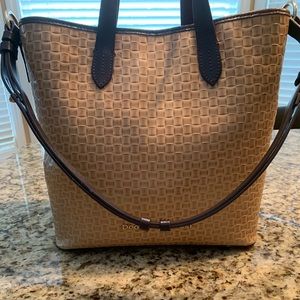 Dooney and Bourke Claremont woven Lilliana shopper